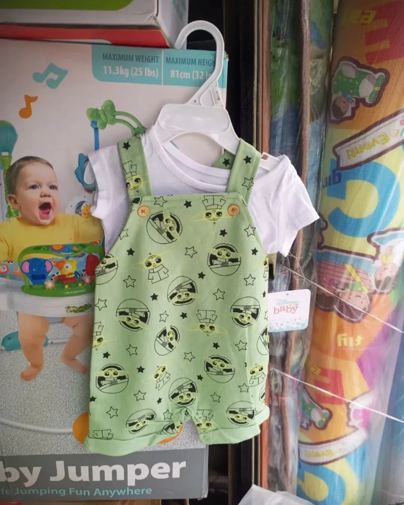 Striped Baby Romper