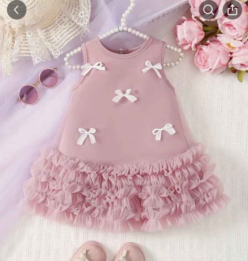 Floral Print Baby Dress