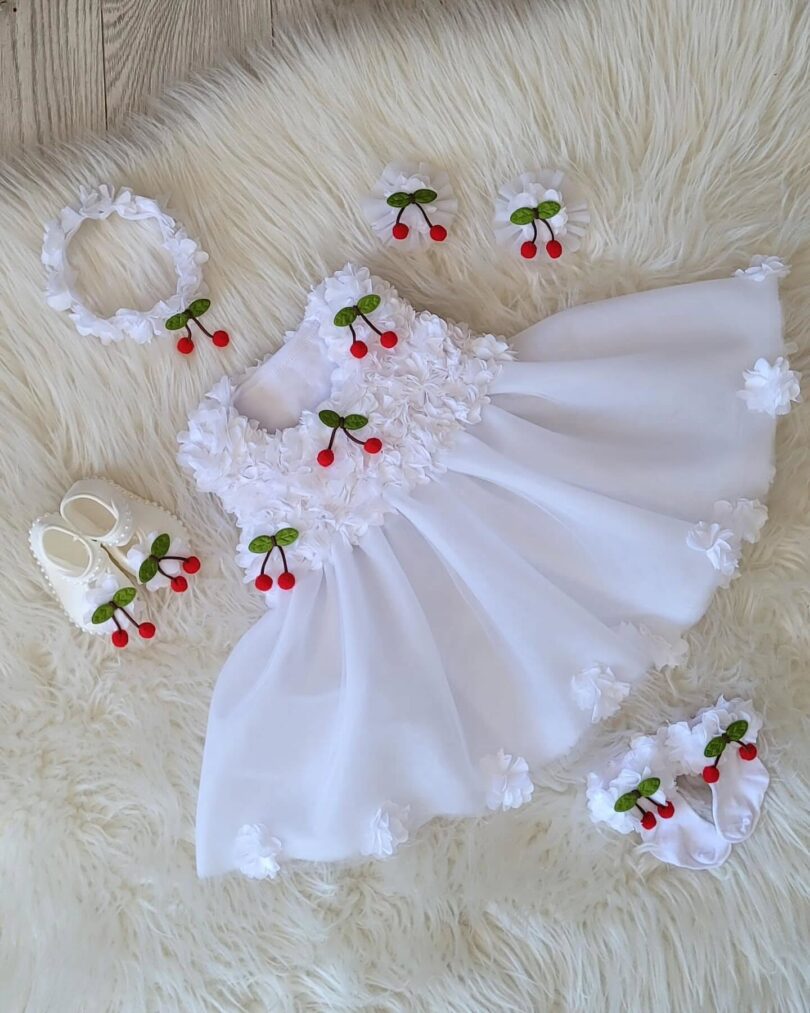 Traditional Ethnic Baby Frock – Festive Indian Dress