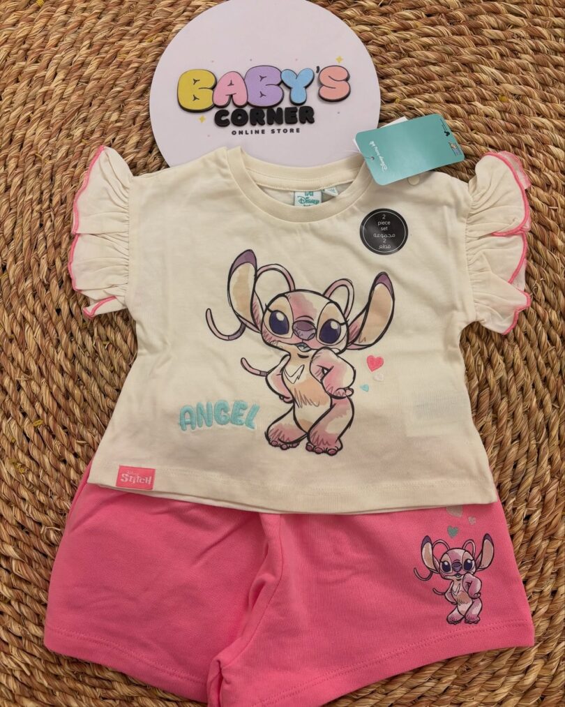 Girls’ Cotton Legging Set – Tunic Top with Stretch Pants