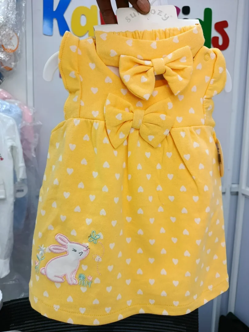 Yellow Baby frock