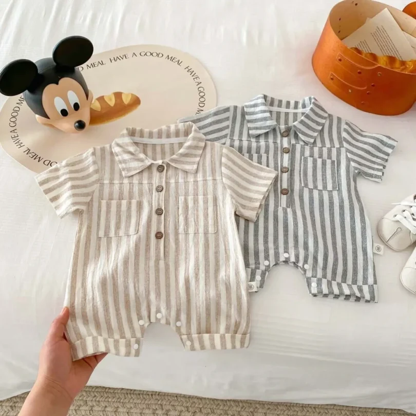 Button-Front Baby Shirt